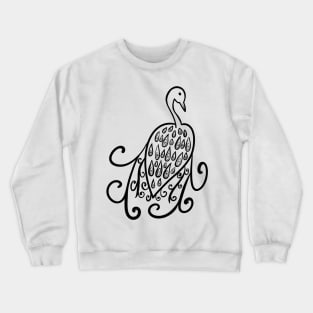 Bird is the word Crewneck Sweatshirt